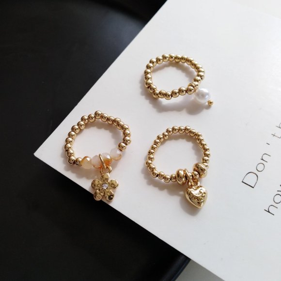 Cute Charm Elastic Rings - Picture 5 of 9